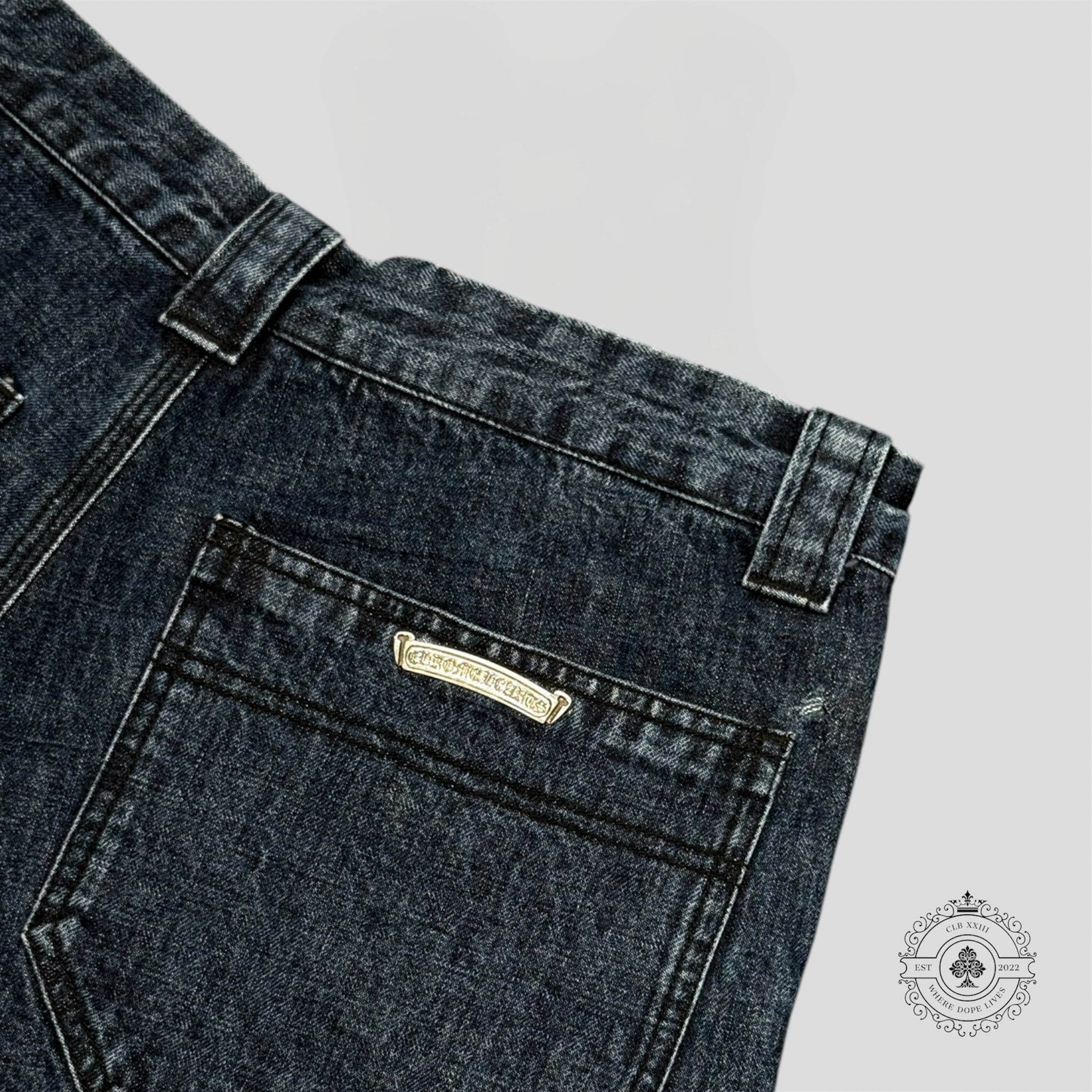 Chrome Hearts Cross Patch Shorts