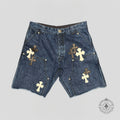 Chrome Hearts Cross Patch Shorts