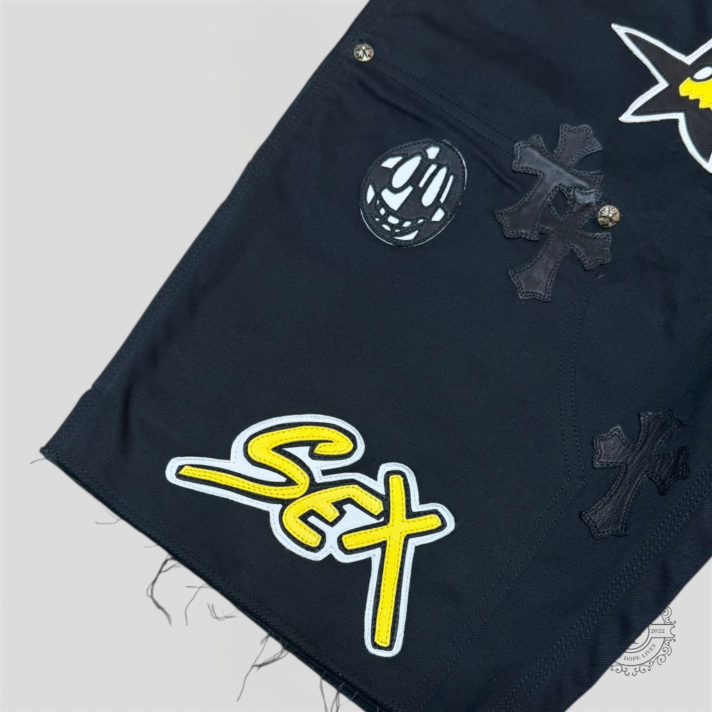 Chrome Hearts Matty Boy Patch Shorts