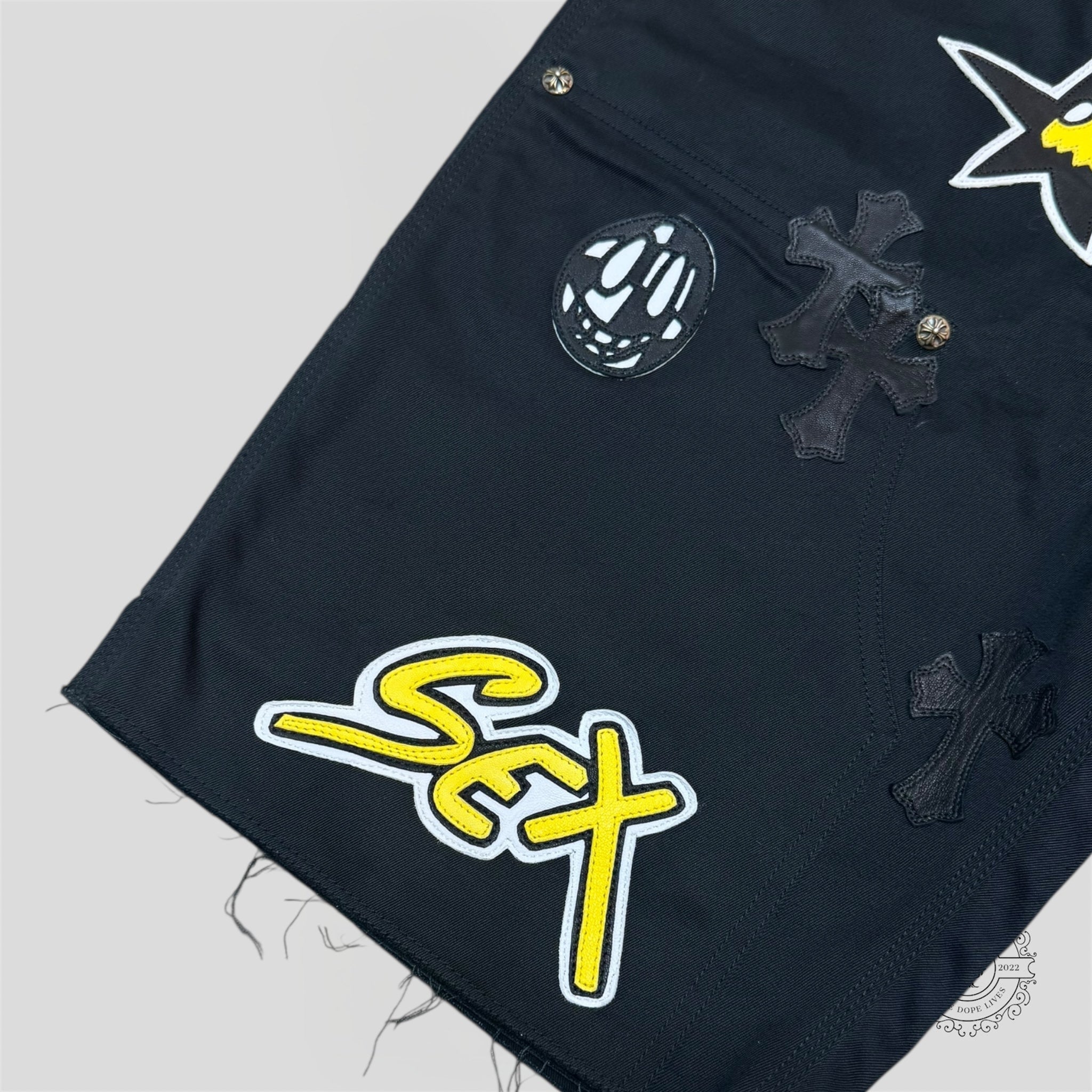 Chrome Hearts Matty Boy Patch Shorts