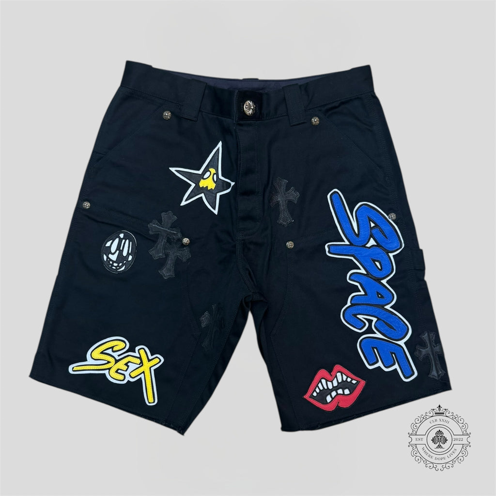 Chrome Hearts Matty Boy Patch Shorts