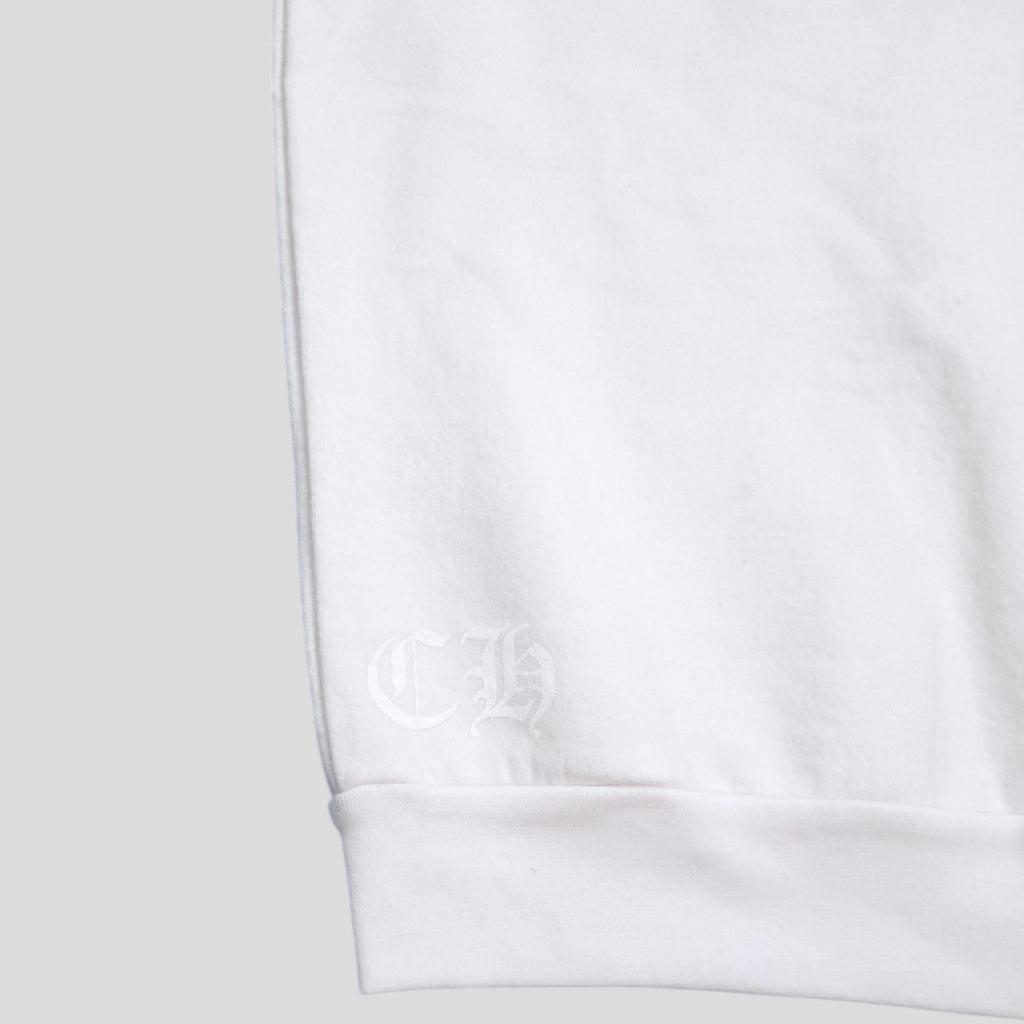 Chrome Hearts Love You Crewneck in White