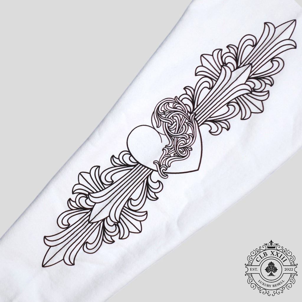 Chrome Hearts Love You Crewneck in White