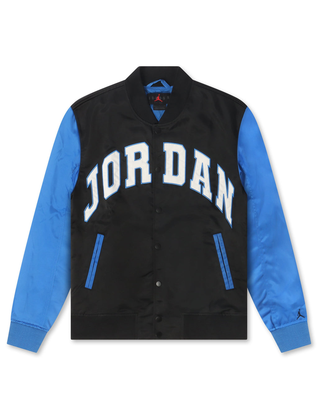 Air Jordan Mens Collegiate Varsity Jacket - Black/Sport Blue