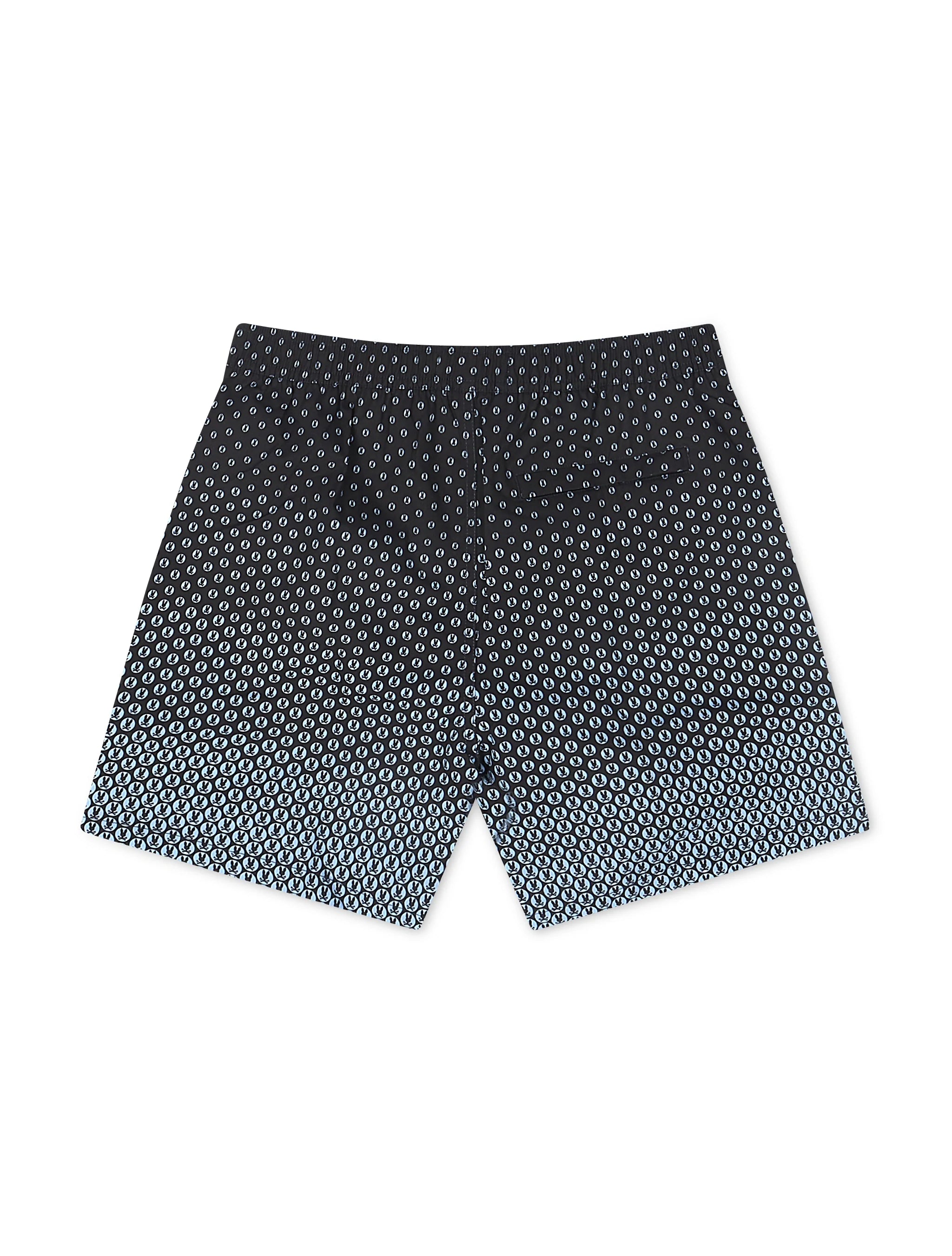 Psycho Bunny Bendigo All Over Print Swim Shorts - Evening Blue