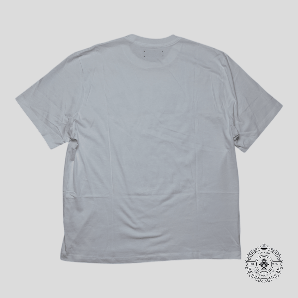 Amiri Records Wolf T-Shirt in White/Black