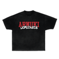 Arnuki Takeover Streetwear Tee Black Cotton True To Size Graphic Tee For Everyday Street Style