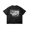 Basketcase Garment Dyed Raw Hem Streetwear Shirt 260GSM Cotton Black Tee With Edgy Faded Hem