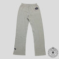 Chrome Hearts Women's Triple Cross CH Flocked Sweatpants in Grey