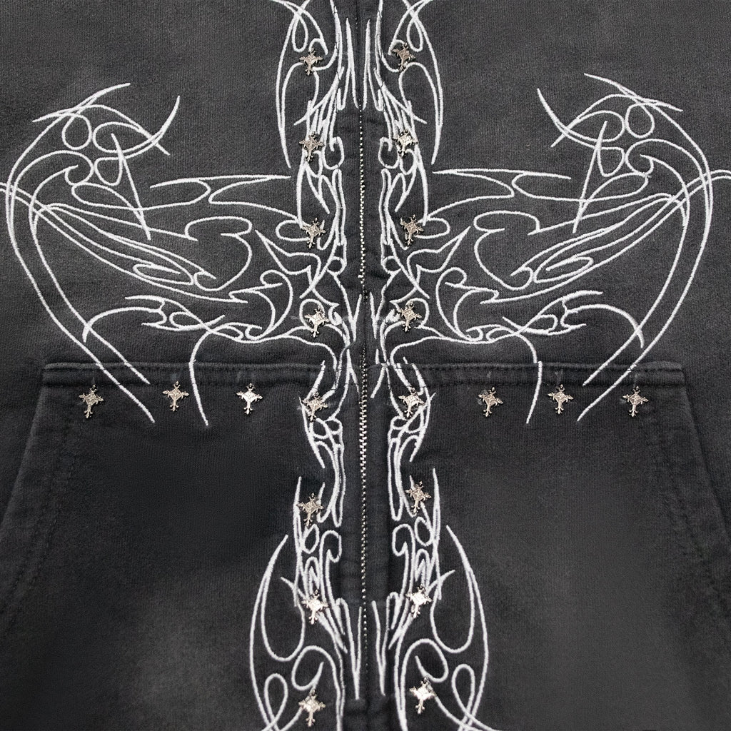 "DRKANGL" ZIP UP