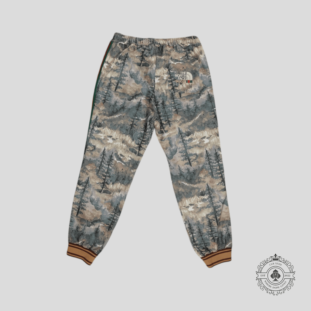 Gucci X The North Face Forest Print Jogger Pants
