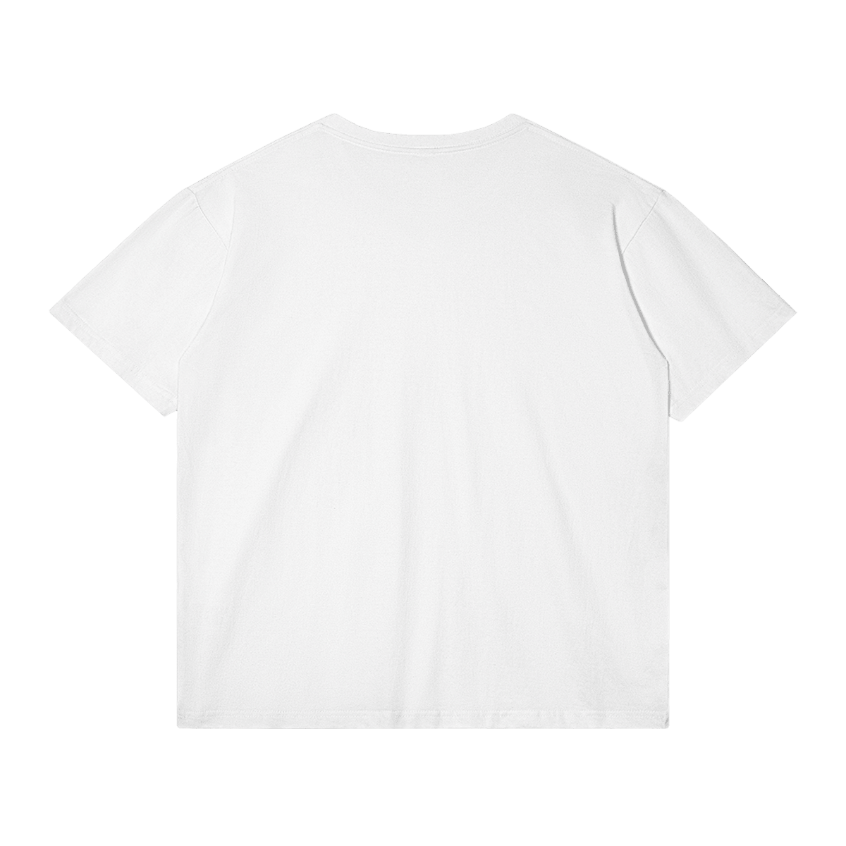 HEAR Streetwear Tee White Cotton T Shirt Classic Fit 180 GSM DTG Print