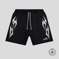 Hellstar Halloween Sport Logo Shorts in Black