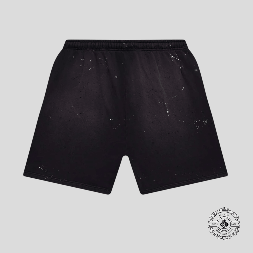 Hellstar Halloween Sport Logo Shorts in Black