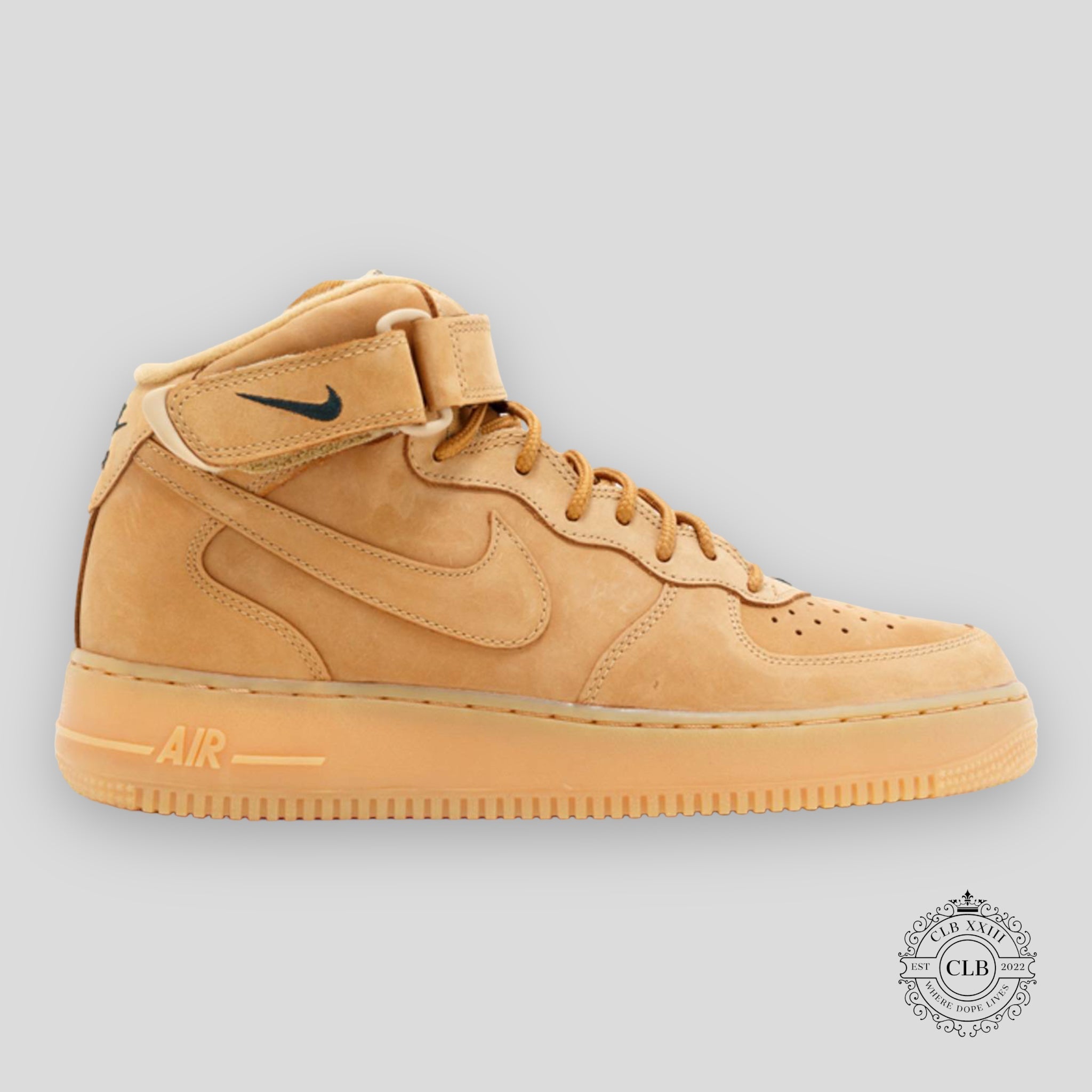 NIKE AIR FORCE 1 MID "FLAX" 2014