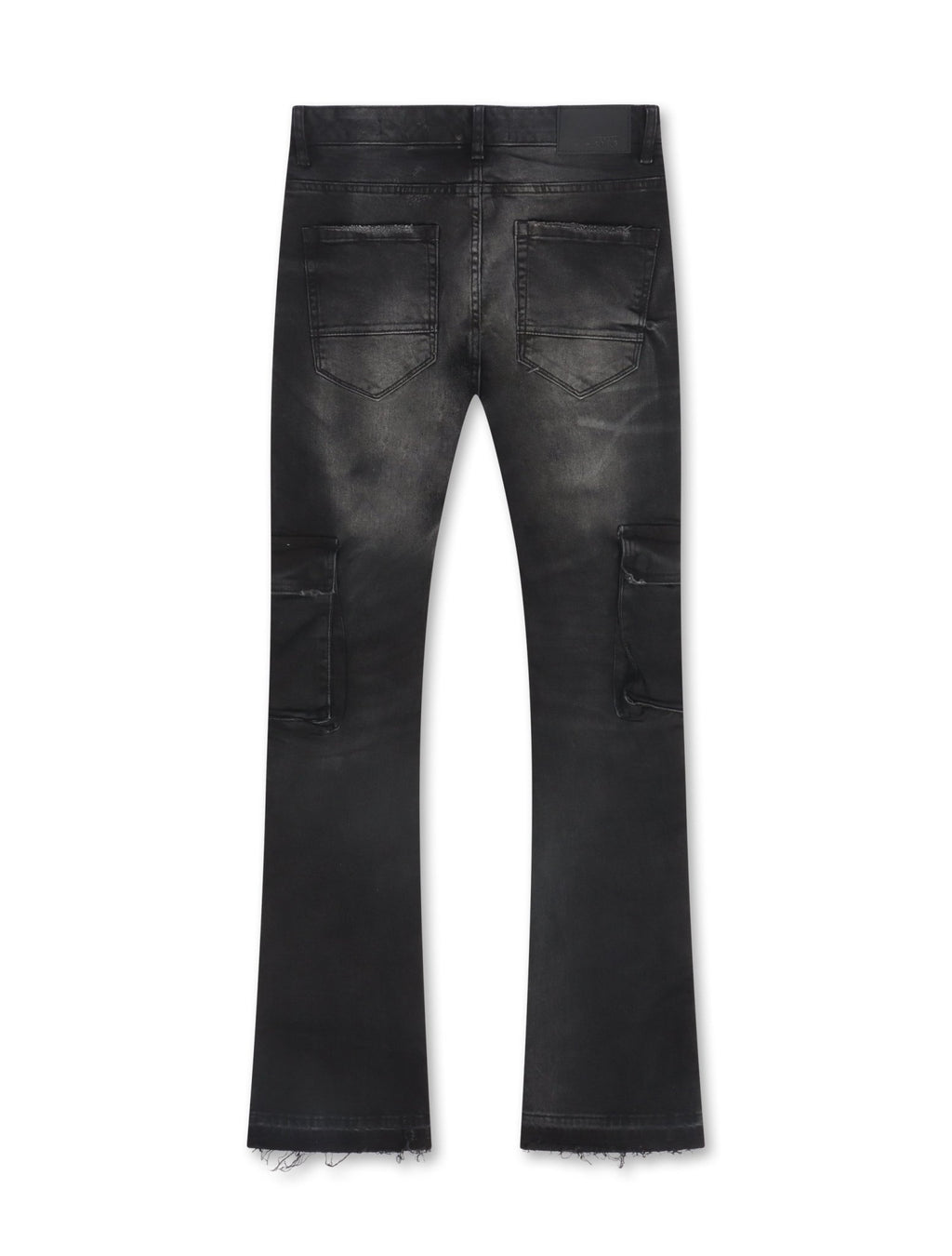 Jordan Craig Cargo Stacked Jean - Black