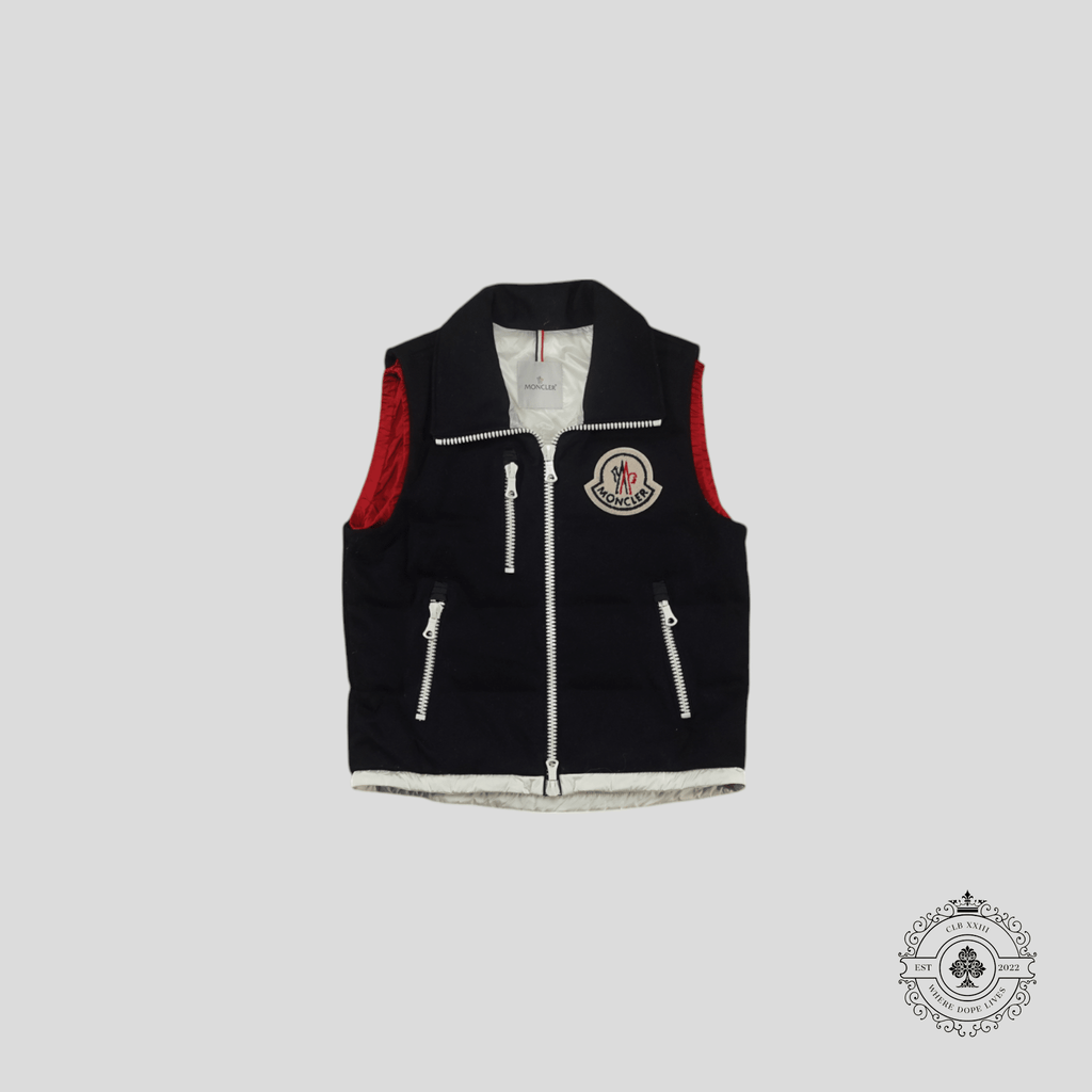 Moncler Bastien Vest in Navy Blue
