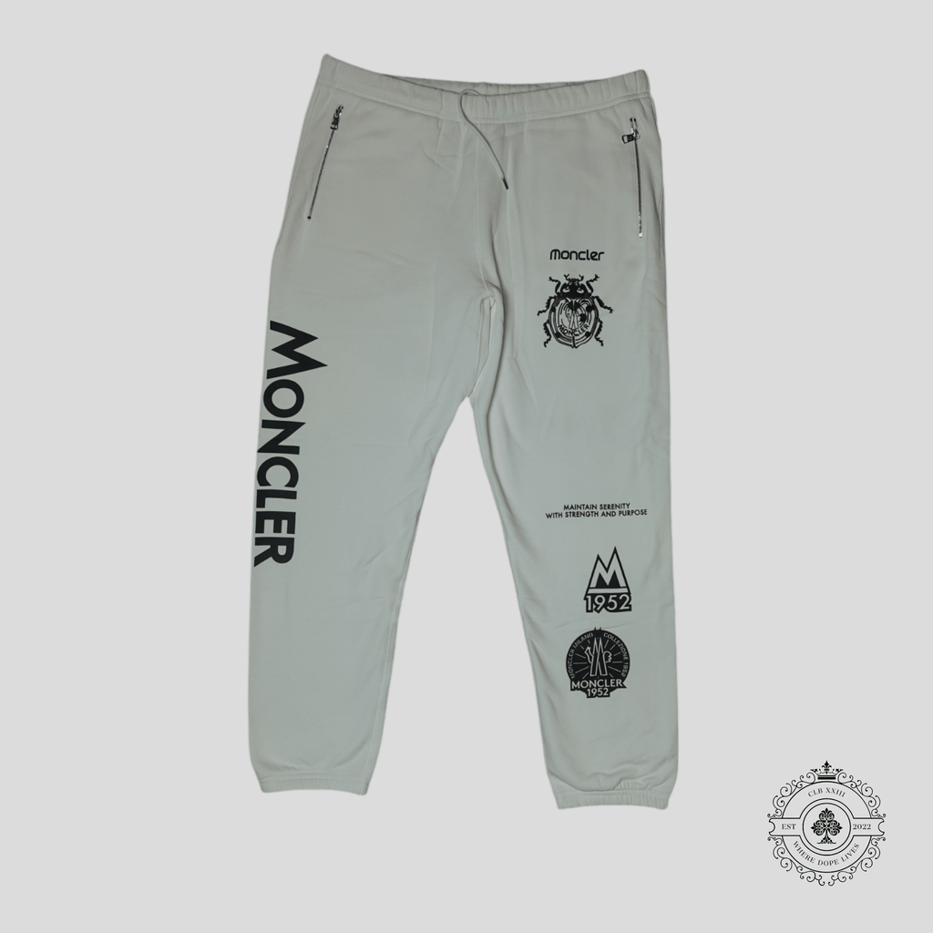 Moncler Genius 1952 Logo Sweatpants in White