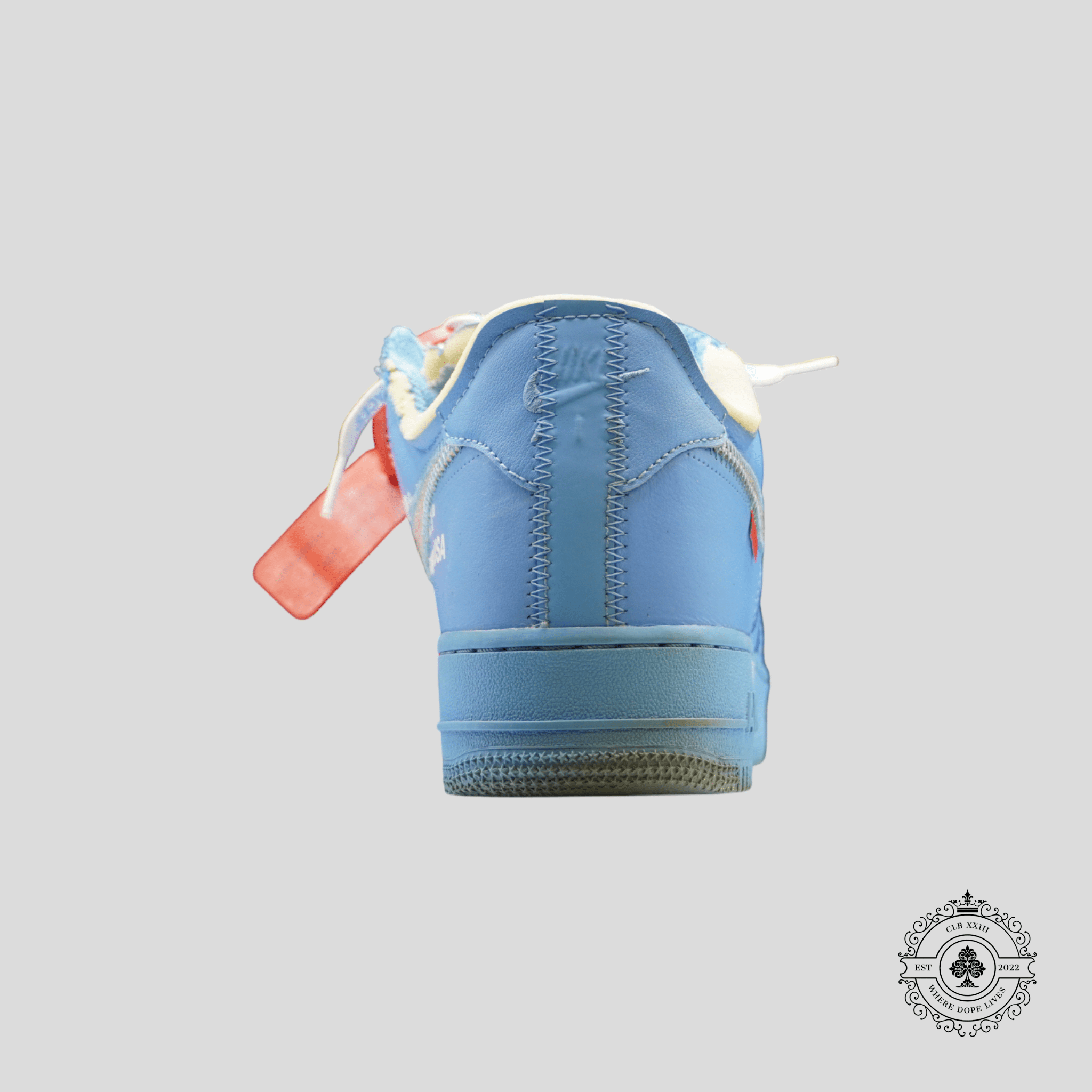Nike Air Force 1 Low Off-White MCA University Blue - Preowned