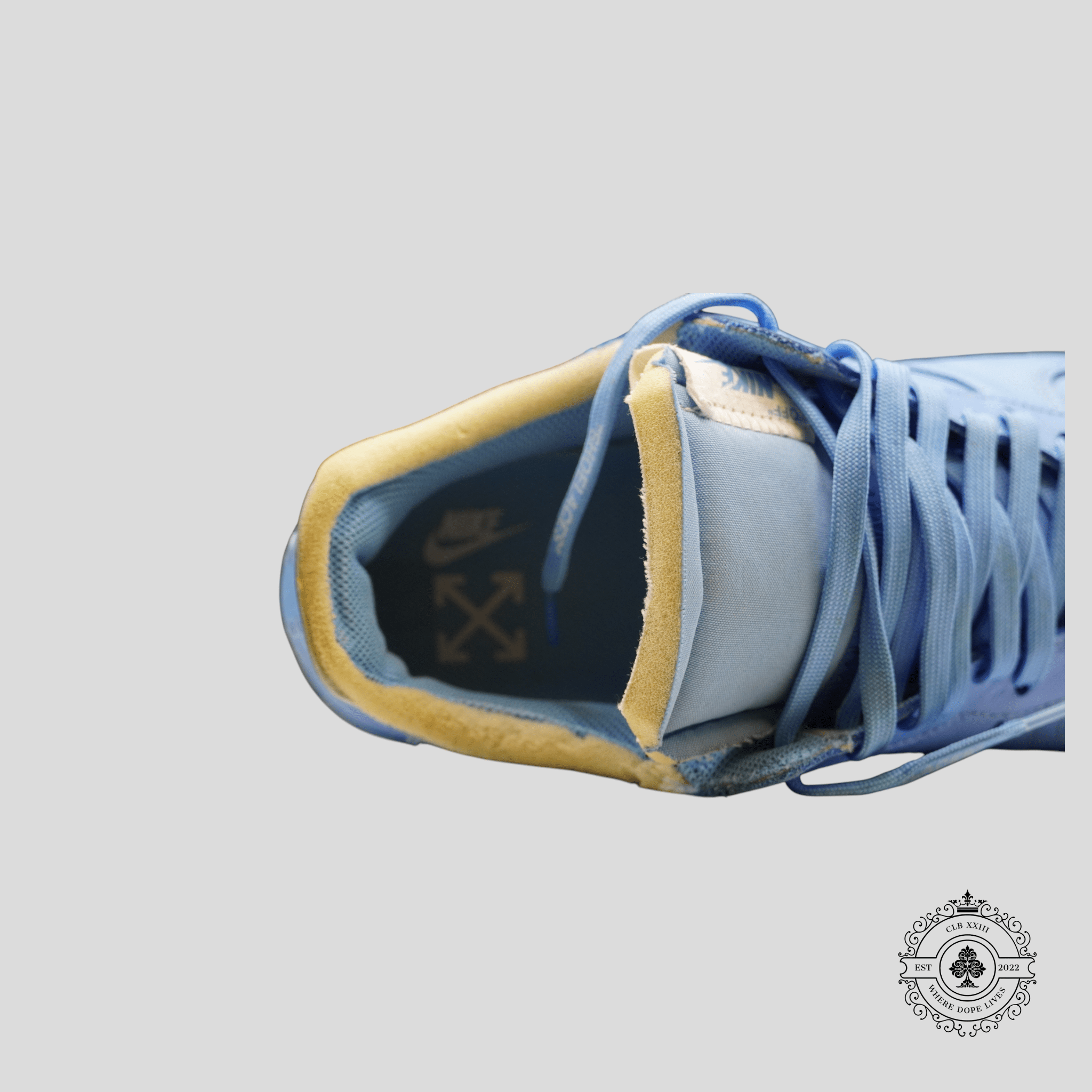 Nike Air Force 1 Low Off-White MCA University Blue - Preowned