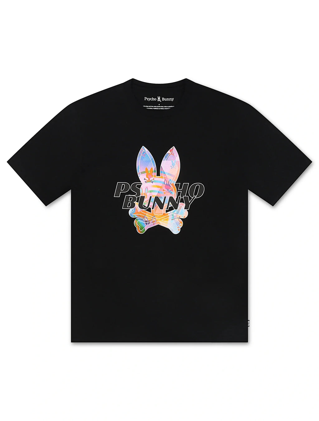 Psycho Bunny Milos Graphic Tee - Black