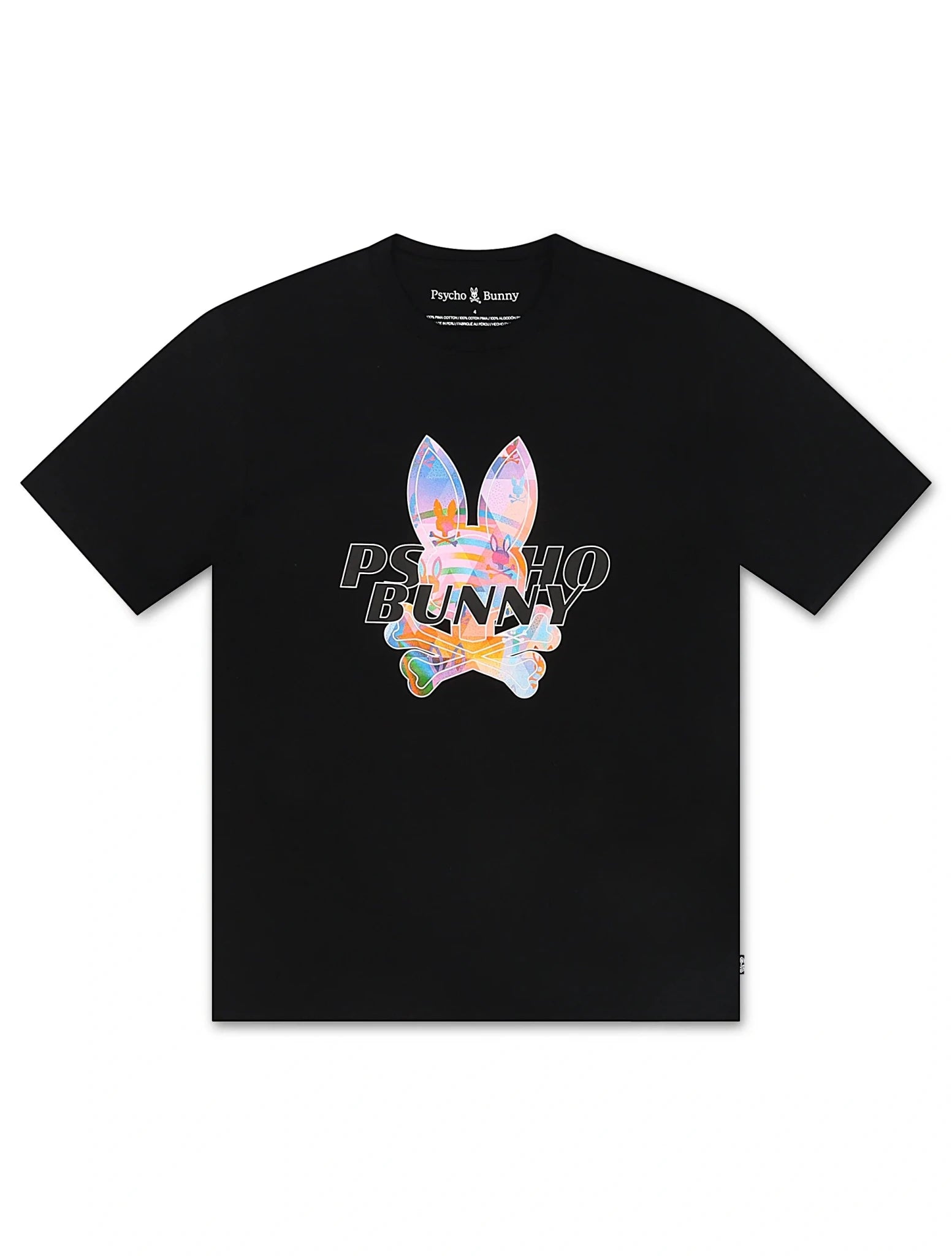 Psycho Bunny Milos Graphic Tee - Black