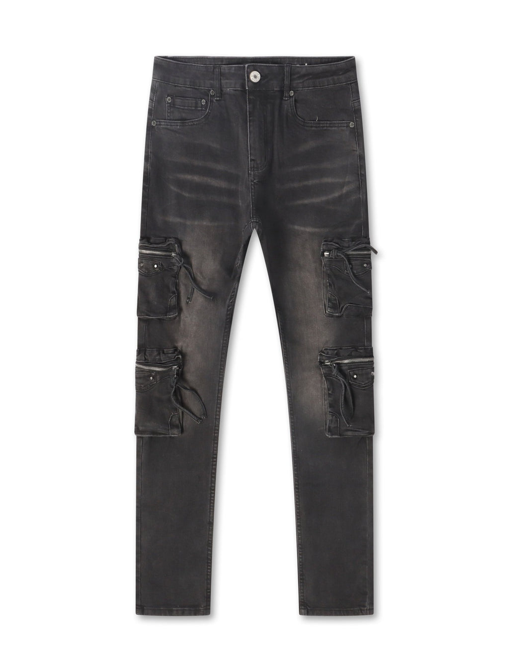 Serenede Poppy Cargo Skinny Jeans - Black