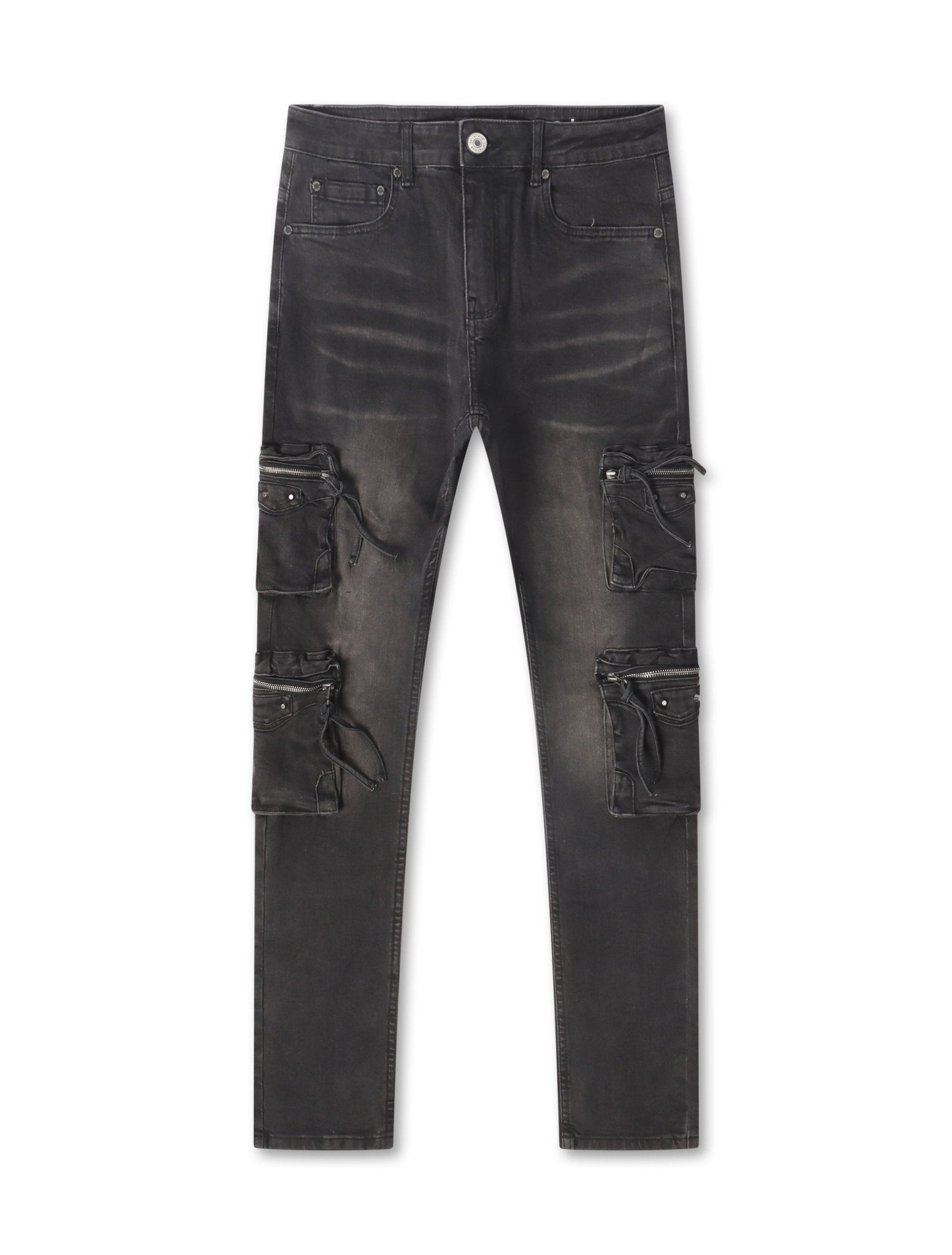 Serenede Poppy Cargo Skinny Jeans - Black