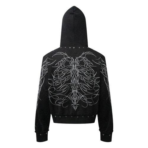 "SHDWANGL" ZIP UP