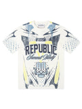 Smoke Rise Republic Tee - Boy Blue