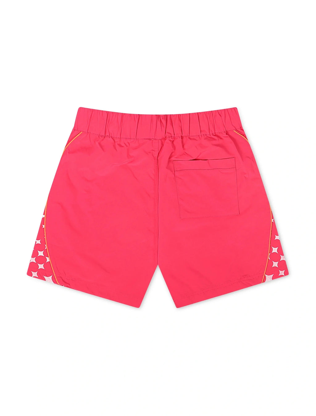 Smoke Rise Republic Windbreaker Shorts - Lilac Rose