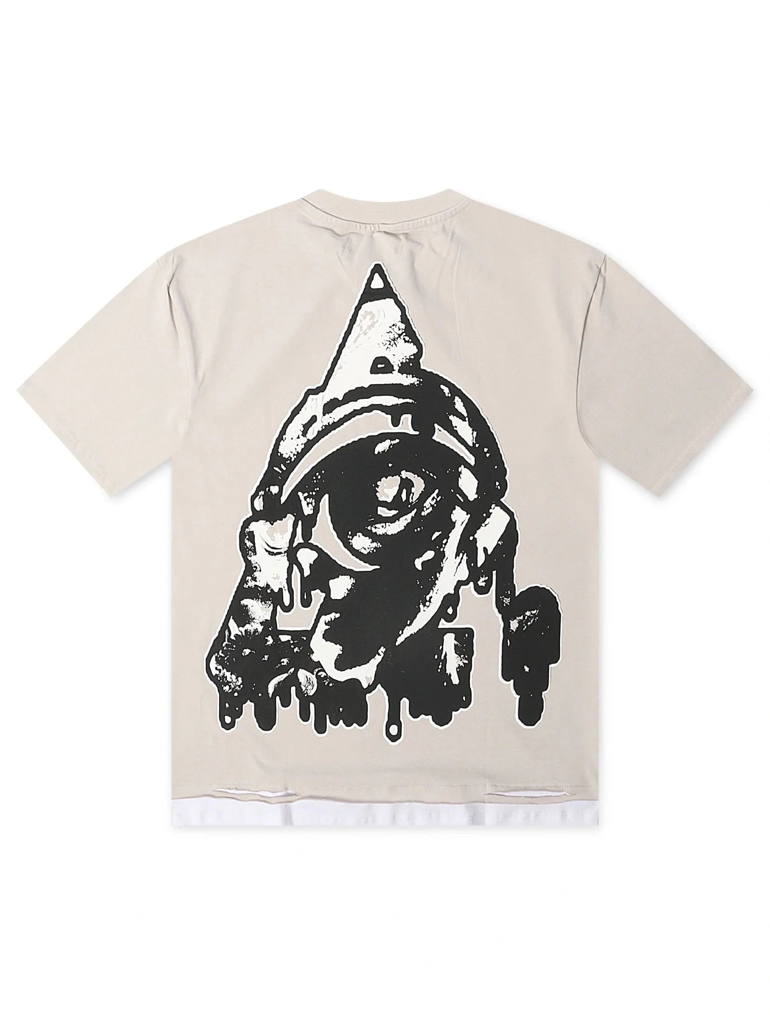 Starseed Big Head Alien Oversized Tee - Grey