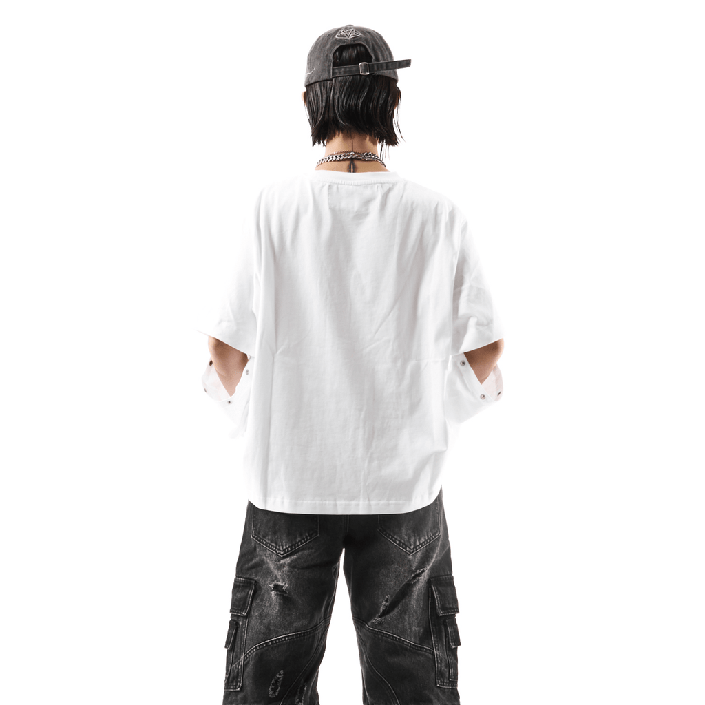 "TRIBAMETAL" LOGO TRNSFRMR L/S - ANGEL