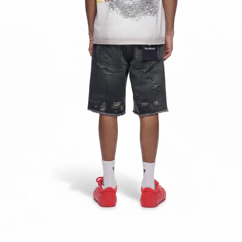Valabasas Clipped Jorts - Dark Dirty Blue