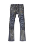 Valabasas Stellar Night Stacked Jeans - Dark Blue