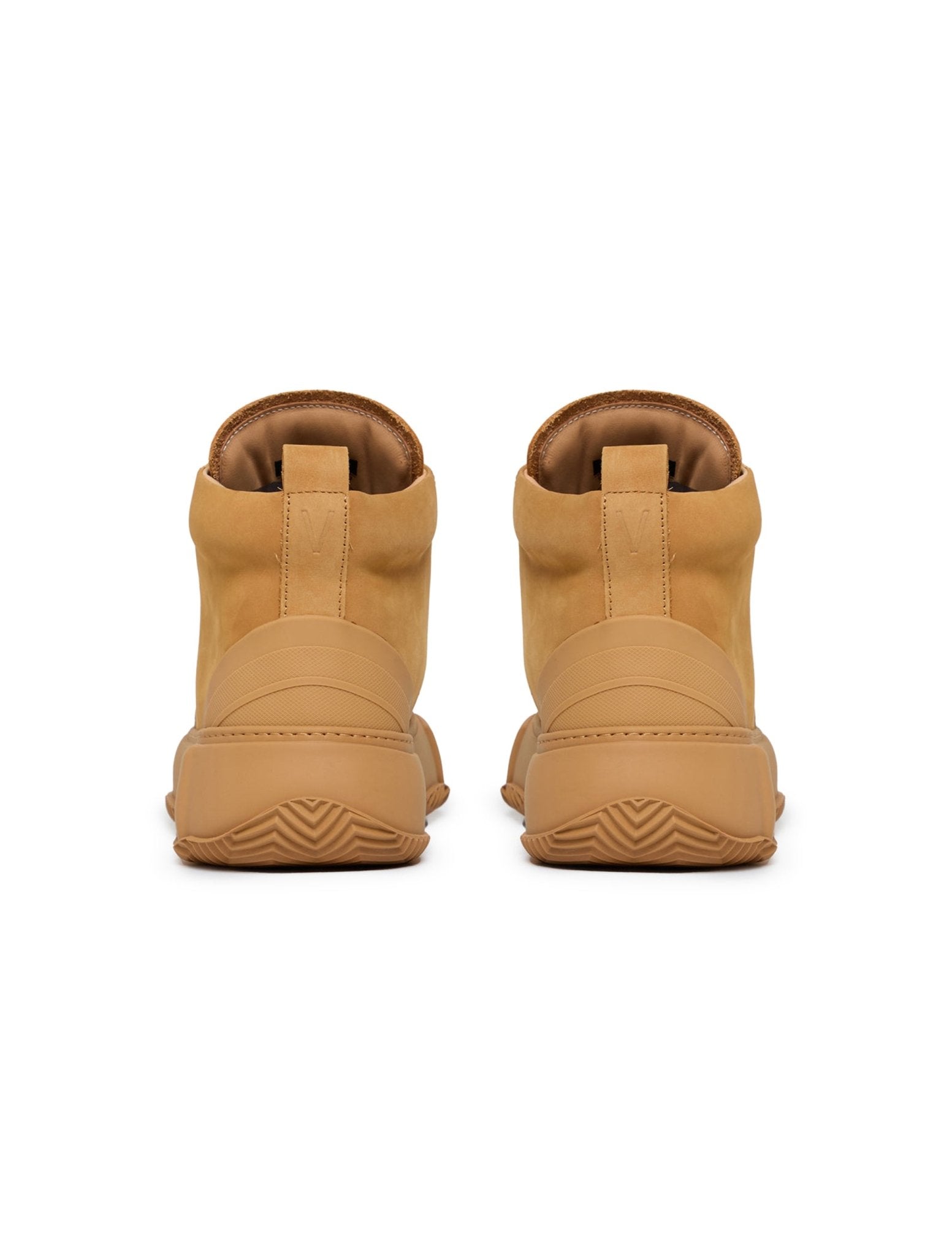 Valabasas "Vision" High Top Shoes - Tan Leather